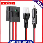 1.5m 30A Fuse 6 Pin Short Wave Durable Charger Cable for ICOM IC-725A 706 7400